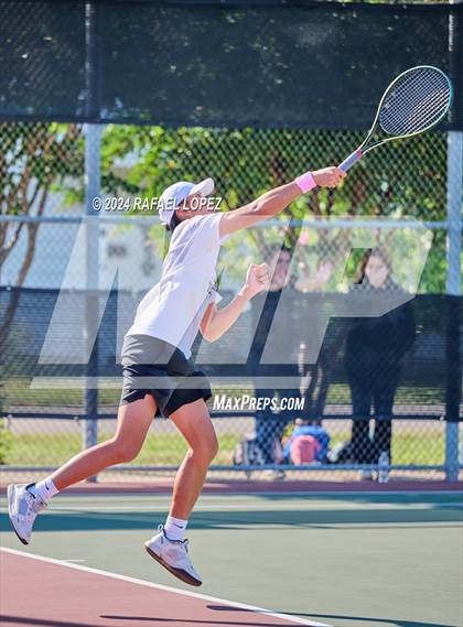 Thumbnail 1 in Fort Bend Kempner @ Galena Park (UIL Tennis 5A Region 3 Bi-District) photogallery.