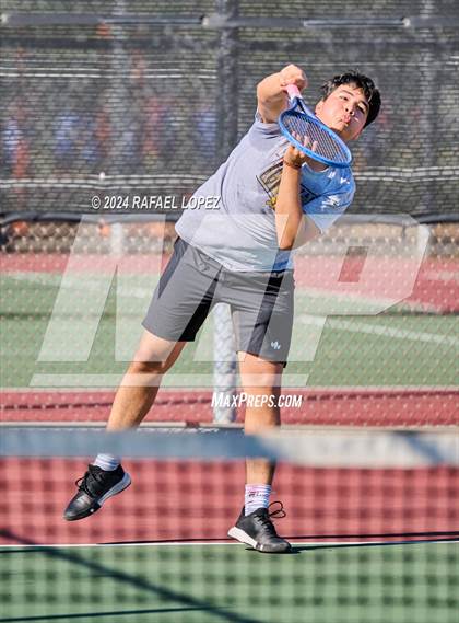 Thumbnail 3 in Fort Bend Kempner @ Galena Park (UIL Tennis 5A Region 3 Bi-District) photogallery.