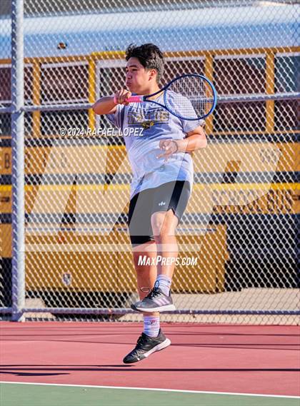 Thumbnail 2 in Fort Bend Kempner @ Galena Park (UIL Tennis 5A Region 3 Bi-District) photogallery.