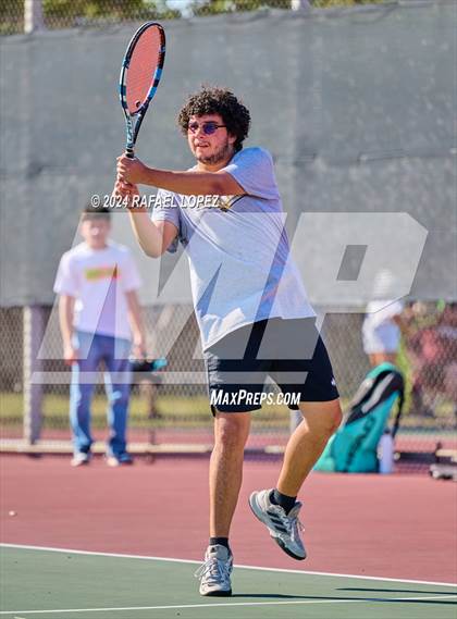 Thumbnail 2 in Fort Bend Kempner @ Galena Park (UIL Tennis 5A Region 3 Bi-District) photogallery.
