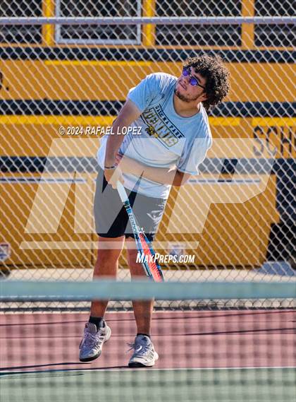 Thumbnail 1 in Fort Bend Kempner @ Galena Park (UIL Tennis 5A Region 3 Bi-District) photogallery.