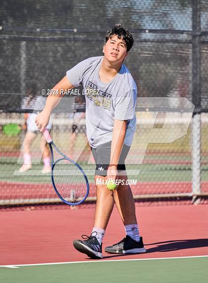 Thumbnail 1 in Fort Bend Kempner @ Galena Park (UIL Tennis 5A Region 3 Bi-District) photogallery.