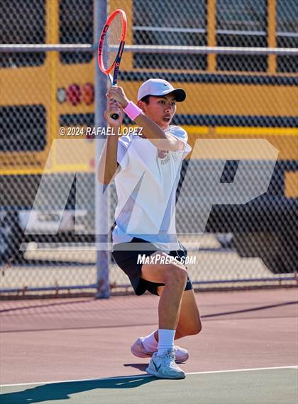 Thumbnail 1 in Fort Bend Kempner @ Galena Park (UIL Tennis 5A Region 3 Bi-District) photogallery.