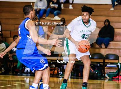 Thumbnail 3 in Gardena vs Bernstein (CIF LACS Playoff) photogallery.
