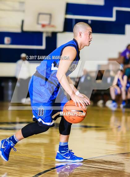 Thumbnail 3 in Gardena vs Bernstein (CIF LACS Playoff) photogallery.