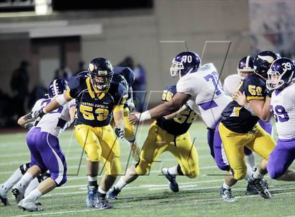 Thumbnail 2 in Baldwin vs. Central Catholic (WPIAL AAAA 1st Round) photogallery.