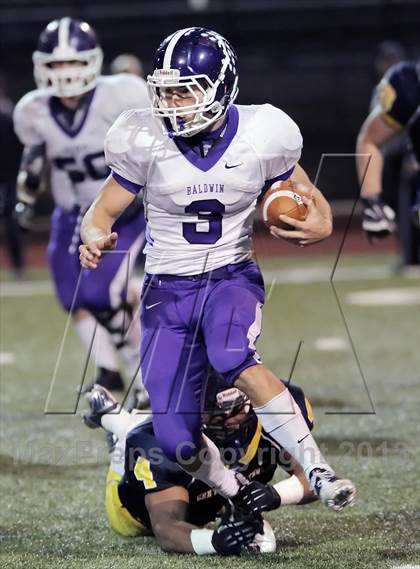 Thumbnail 3 in Baldwin vs. Central Catholic (WPIAL AAAA 1st Round) photogallery.