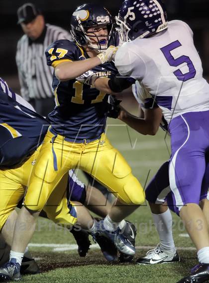 Thumbnail 1 in Baldwin vs. Central Catholic (WPIAL AAAA 1st Round) photogallery.