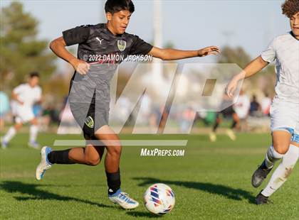Thumbnail 1 in Virgin Valley vs Sports Leadership & Management (NIAA 3A Southern Quarterfinal) photogallery.