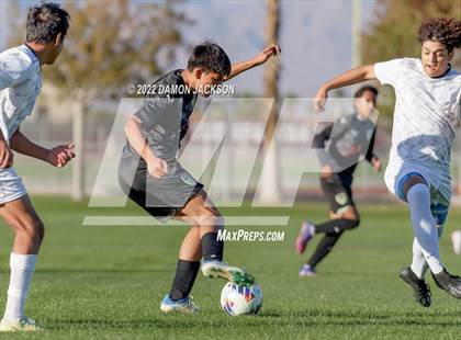 Thumbnail 2 in Virgin Valley vs Sports Leadership & Management (NIAA 3A Southern Quarterfinal) photogallery.