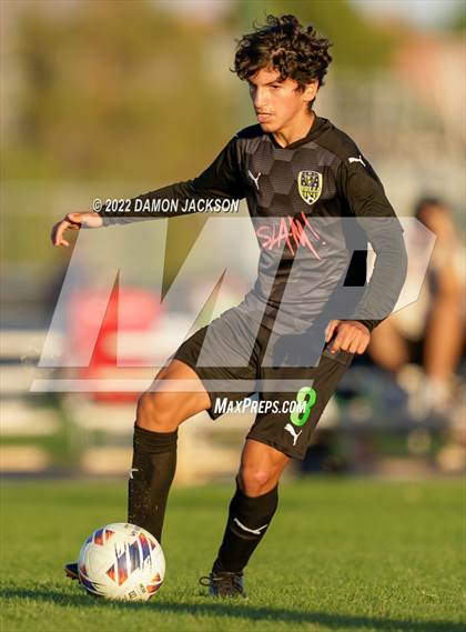 Thumbnail 1 in Virgin Valley vs Sports Leadership & Management (NIAA 3A Southern Quarterfinal) photogallery.