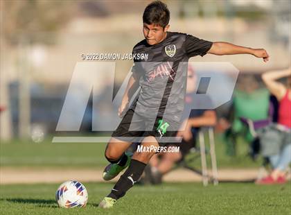 Thumbnail 3 in Virgin Valley vs Sports Leadership & Management (NIAA 3A Southern Quarterfinal) photogallery.