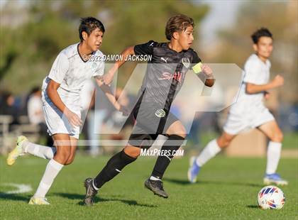 Thumbnail 1 in Virgin Valley vs Sports Leadership & Management (NIAA 3A Southern Quarterfinal) photogallery.