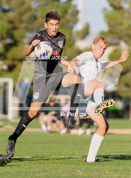 Thumbnail 2 in Virgin Valley vs Sports Leadership & Management (NIAA 3A Southern Quarterfinal) photogallery.