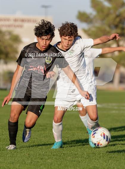 Thumbnail 2 in Virgin Valley vs Sports Leadership & Management (NIAA 3A Southern Quarterfinal) photogallery.