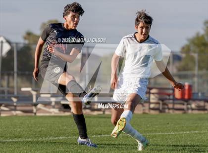 Thumbnail 2 in Virgin Valley vs Sports Leadership & Management (NIAA 3A Southern Quarterfinal) photogallery.