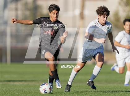 Thumbnail 2 in Virgin Valley vs Sports Leadership & Management (NIAA 3A Southern Quarterfinal) photogallery.