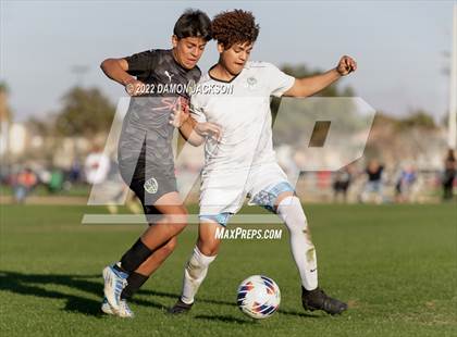 Thumbnail 2 in Virgin Valley vs Sports Leadership & Management (NIAA 3A Southern Quarterfinal) photogallery.