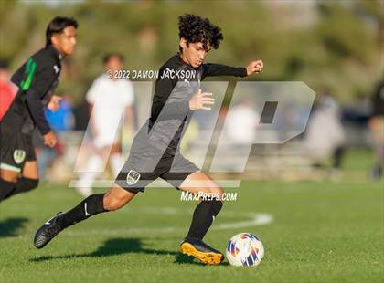 Thumbnail 1 in Virgin Valley vs Sports Leadership & Management (NIAA 3A Southern Quarterfinal) photogallery.