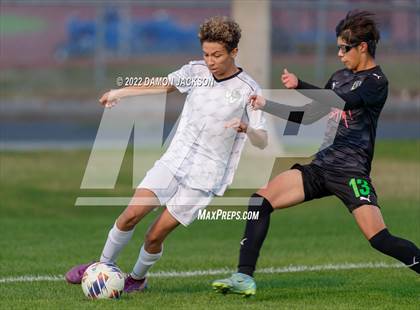 Thumbnail 2 in Virgin Valley vs Sports Leadership & Management (NIAA 3A Southern Quarterfinal) photogallery.