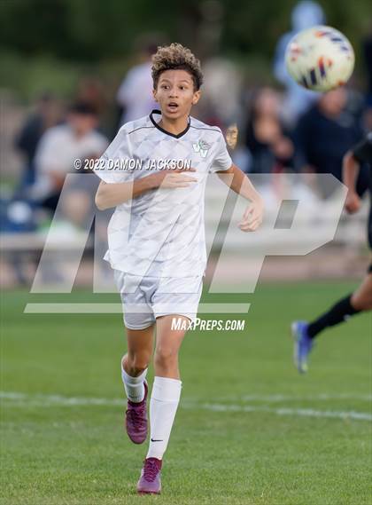 Thumbnail 1 in Virgin Valley vs Sports Leadership & Management (NIAA 3A Southern Quarterfinal) photogallery.