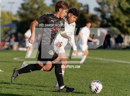 Thumbnail 1 in Virgin Valley vs Sports Leadership & Management (NIAA 3A Southern Quarterfinal) photogallery.