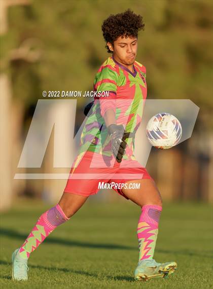 Thumbnail 1 in Virgin Valley vs Sports Leadership & Management (NIAA 3A Southern Quarterfinal) photogallery.