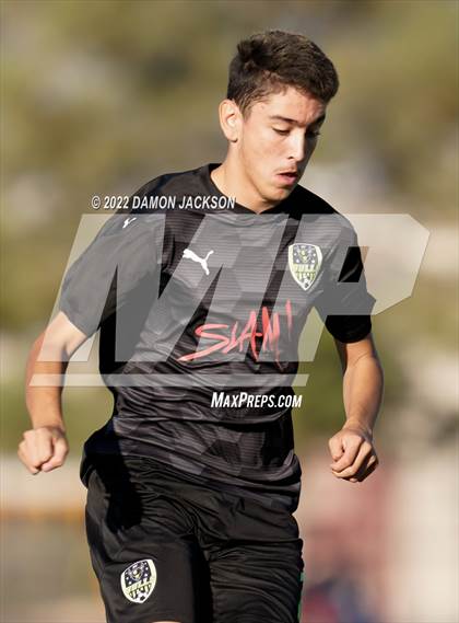 Thumbnail 1 in Virgin Valley vs Sports Leadership & Management (NIAA 3A Southern Quarterfinal) photogallery.