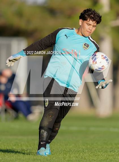 Thumbnail 1 in Virgin Valley vs Sports Leadership & Management (NIAA 3A Southern Quarterfinal) photogallery.