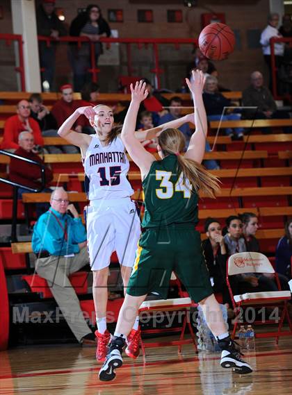 Thumbnail 3 in Manhattan vs Shawnee Mission South (Mid America Classic 2nd Round) photogallery.