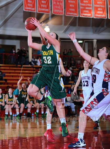 Thumbnail 3 in Manhattan vs Shawnee Mission South (Mid America Classic 2nd Round) photogallery.