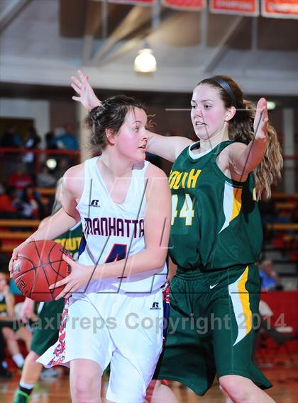 Thumbnail 1 in Manhattan vs Shawnee Mission South (Mid America Classic 2nd Round) photogallery.