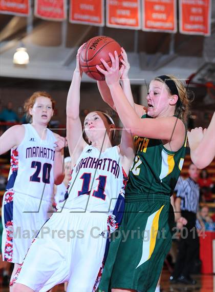 Thumbnail 2 in Manhattan vs Shawnee Mission South (Mid America Classic 2nd Round) photogallery.