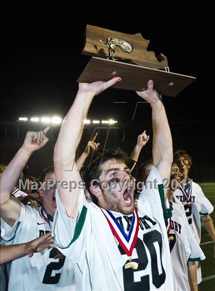 Thumbnail 1 in St. John's Prep vs. Duxbury (MIAA Division 1 East Final) photogallery.