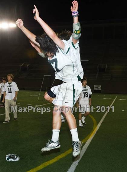 Thumbnail 2 in St. John's Prep vs. Duxbury (MIAA Division 1 East Final) photogallery.