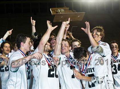 Thumbnail 3 in St. John's Prep vs. Duxbury (MIAA Division 1 East Final) photogallery.