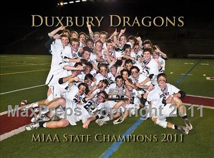 Thumbnail 1 in St. John's Prep vs. Duxbury (MIAA Division 1 East Final) photogallery.