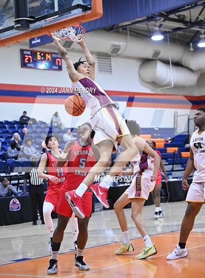 Thumbnail 3 in Layton Christian Academy vs. Redondo Union (Tarkanian Classic) photogallery.