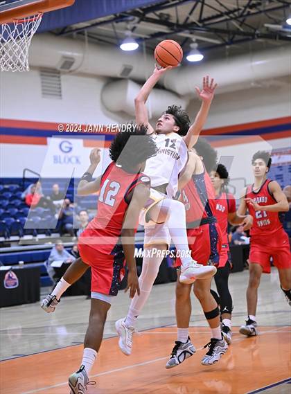 Thumbnail 1 in Layton Christian Academy vs. Redondo Union (Tarkanian Classic) photogallery.