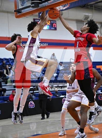 Thumbnail 1 in Layton Christian Academy vs. Redondo Union (Tarkanian Classic) photogallery.