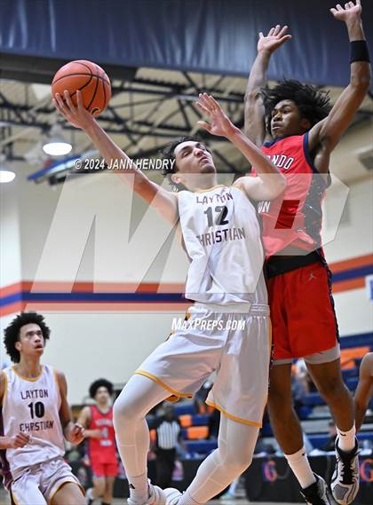 Thumbnail 3 in Layton Christian Academy vs. Redondo Union (Tarkanian Classic) photogallery.