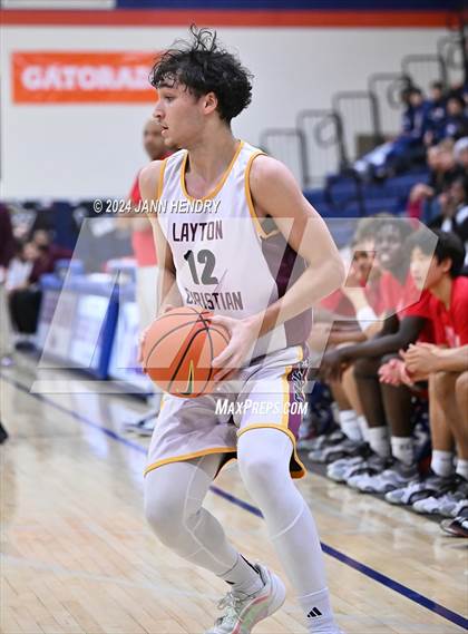 Thumbnail 2 in Layton Christian Academy vs. Redondo Union (Tarkanian Classic) photogallery.