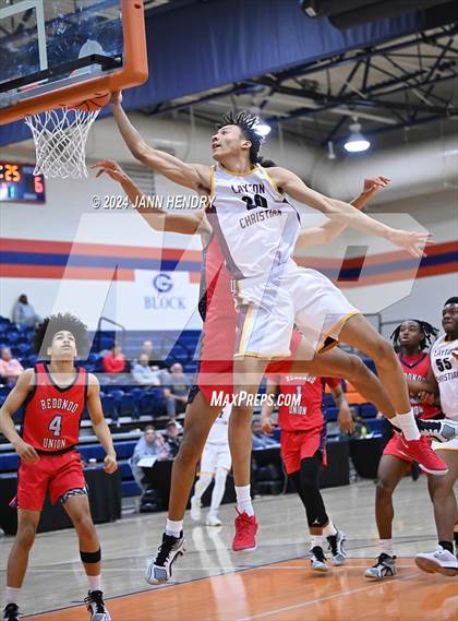 Thumbnail 3 in Layton Christian Academy vs. Redondo Union (Tarkanian Classic) photogallery.