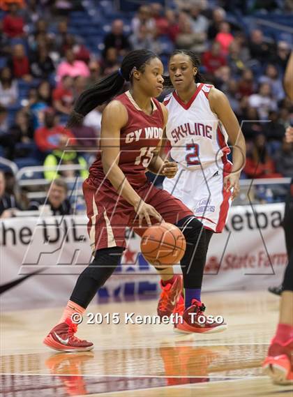 Thumbnail 2 in Skyline vs. Cypress Woods (UIL 6A Final) photogallery.