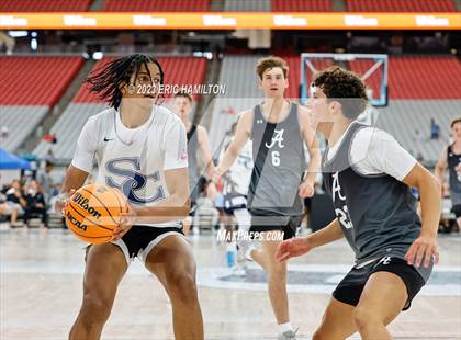 Thumbnail 3 in Sierra Canyon vs Alta (Section 7 Tournament) photogallery.