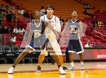 Thumbnail 3 in Florida Prep vs. South Miami (Hoophall Miami Invitational) photogallery.