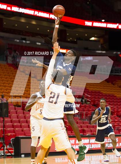 Thumbnail 3 in Florida Prep vs. South Miami (Hoophall Miami Invitational) photogallery.