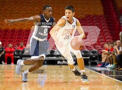 Thumbnail 3 in Florida Prep vs. South Miami (Hoophall Miami Invitational) photogallery.