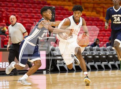 Thumbnail 3 in Florida Prep vs. South Miami (Hoophall Miami Invitational) photogallery.