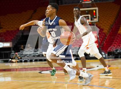 Thumbnail 1 in Florida Prep vs. South Miami (Hoophall Miami Invitational) photogallery.